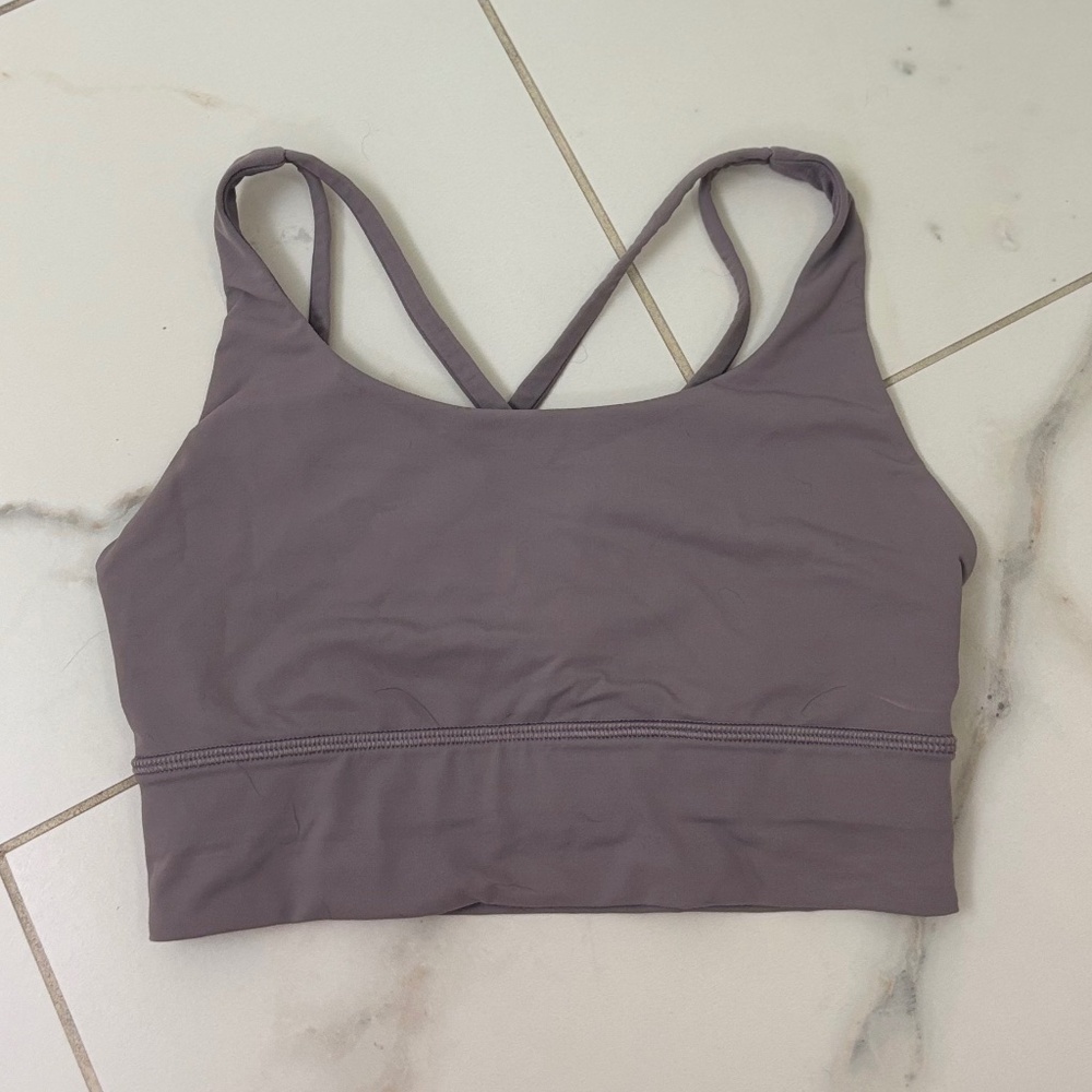 Lululemon align purple sports bra size 2 no padding